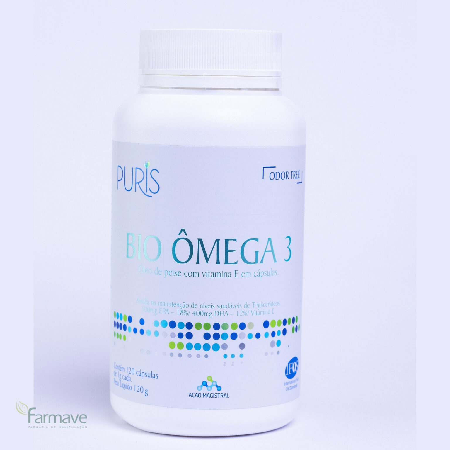 Bio Mega Rxp Ice Pearls BIO ÔMEGA 3 Puris 120cápsulas – Farmave