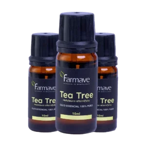 Óleo essencial de Tea Tree (Melaleuca) Farmave, frasco de 10 ml